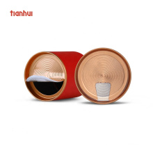 Original Design Tea packaging Small Paper Cans with Easy Peel off lid